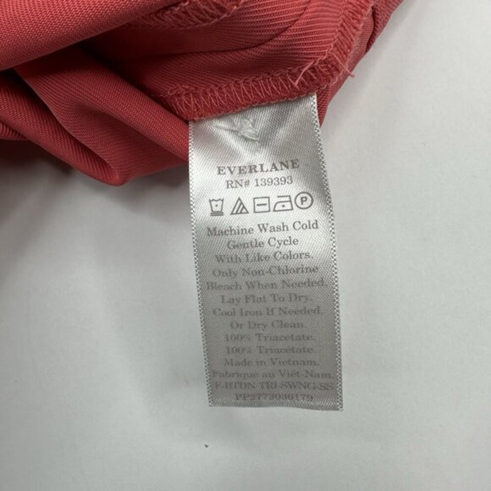 Everlane Women's‎ Pink Japanese GoWeave Swing Tee Short Sleeve Blouse Size 4 - Picture 8 of 12